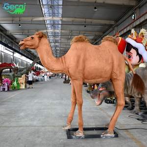 Gecai Amusement Park Animatronic Animal Life Size camel Model - Product Image 2