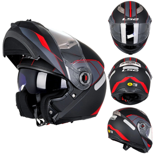 <span class=keywords><strong>Casco</strong></span> de Motocicleta Modular Doble Propósito NJ FF370 con Sistema de Frenado Antibloqueo, Protector y Portátil - Product Image 6