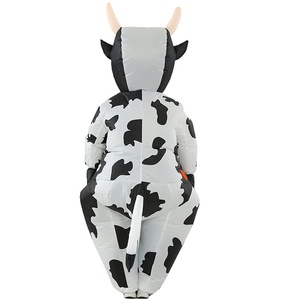 Costume <span class=keywords><strong>gonflable</strong></span> de <span class=keywords><strong>vache</strong></span> pour mascarade, cosplay, performance animale, Halloween, fête amusante, tenue de <span class=keywords><strong>vache</strong></span>, accessoires de déguisement - Product Image 5