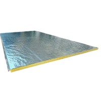 Panneau d'isolation en laine de verre ignifuge pour murs - Panneau d'isolation thermique insonorisant 24x48 pouces pour la rénovation de la maison