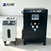 Mesin Pembersih Es Kering Industri dengan Daya Tinggi 0.75KW untuk Suku Cadang Mesin