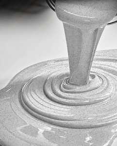 Revêtement <span class=keywords><strong>de</strong></span> sol époxy effet marbre brillant, <span class=keywords><strong>peinture</strong></span> autolissante au sable coloré, résistante à l'usure et antidérapante <span class=keywords><strong>pour</strong></span> parkings et usines - Product Image 1