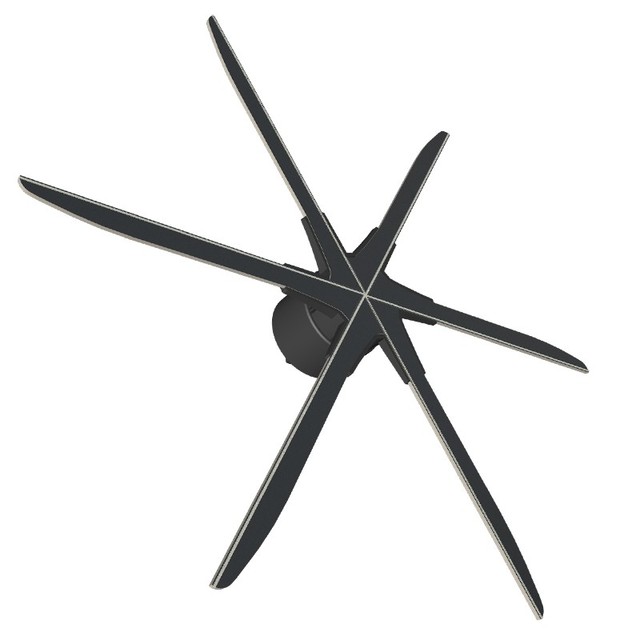Led Display 1080p Wifi Android Advertising Projector 3d Hologram Holographic Fan