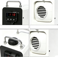 Chauffe-air chaud à chauffage rapide 36V/100V avec télécommande, adapté aux camping-cars, aux cabines de bateaux et aux véhicules de travail