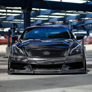 Nuovo Paraurti in Fibra di Carbonio Stile CS per Retrofit/Upgrade, Compatibile con WRX <span class=keywords><strong>STI</strong></span> GRB 2008-2010, Solo per Paraurti Anteriore in Fibra di Carbonio g37 - Product Image 1