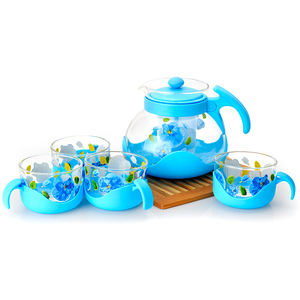 Bouilloire à fleur en céramique, pour une théière isolante et gobelet - Product Image 1