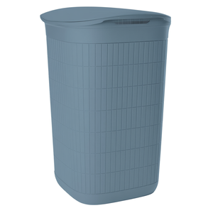 Porta biancheria <b>plastica</b> riciclata (50Lt) DOMUS HOME COLLECTION Smoky blue 90203 - Product Image 2