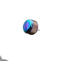 Couronne de montre moletée sans logo, étanche, en acier inoxydable 316L, 7,0 mm, pour NH35 36 SKX007 – Meilleure vente