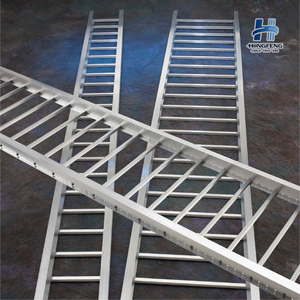Bandeja Portacables Tipo Escalera de Aleación de Aluminio, Bandeja Portacables de Gran Vano 200*100, Canal para Cables, Bandeja para Cables y Alambres para Exteriores - Product Image 3