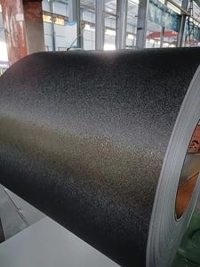 Bobinas de acero galvanizado prepintadas <span class=keywords><strong>Ppgi</strong></span> de color negro mate antiarrugas DX51D pintura superior 45 micras 10 años Color antidecoloración - Product Image 2