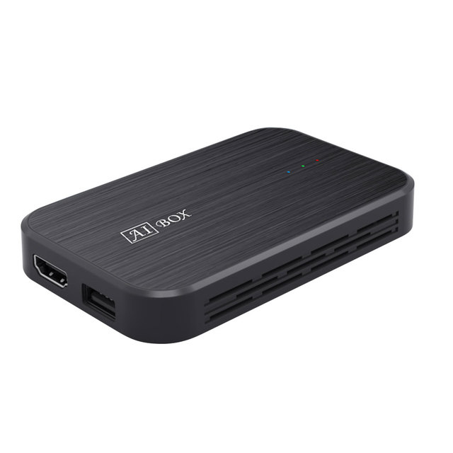 Wireless CarPlay Android 10.0 Adapter Car Streaming Ai Box with NetfIix/YouTube/Play Store 4GB 64GB
