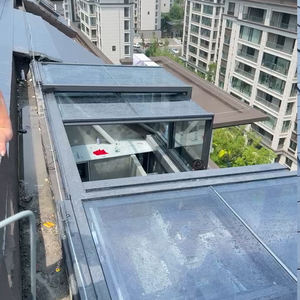 Clôture en aluminium personnalisée de véranda de jardin d'hiver de patio de véranda de véranda en aluminium escamotable de solariums maisons de verre - Product Image 5