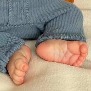 Lifereborn ตุ๊กตายางไวนิลทารกเกิดใหม่เหมือนจริงตุ๊กตา<span class=keywords><strong>เด็ก</strong></span>แรกเกิดพร้อมผม<span class=keywords><strong>วาด</strong></span>ด้วยมือ - Product Image 4