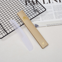 Kit de toilette jetable écologique haut de gamme pour hôtel, ensemble dentaire personnalisé pour suite exécutive cinq étoiles