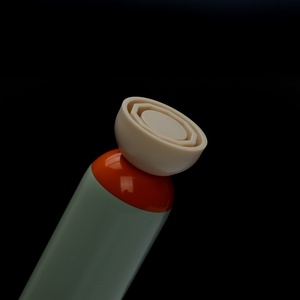 Tube souple en plastique vide personnalisé de luxe, emballage cosmétique plat unique pour crème pour les mains et le visage, crème BB, mousse, soin de la peau, masque facial - Product Image 3