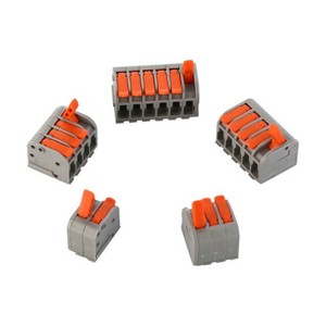 Solderless Cáp đẩy kết nối teiminal khối nhanh chóng kết nối nhỏ gọn 222 Dây LEVER Nut Splice nối chiếu sáng lịch thi đấu - Product Image 4