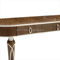 Décoration intérieure Tables console de luxe avec tiroir Meubles de salon modernes en bois