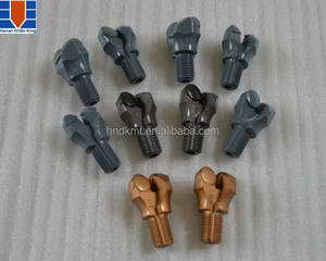 Brocas de diamante para telhado <span class=keywords><strong>pdc</strong></span>, brocas de perfuração com 2 asas, brocas de ancoragem para mineração, brocas de perfuração de telhado/perfurador de terra - Product Image 5