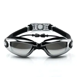 TOP Professional Adult Anti-Fog UV-Schutz linse Männer Frauen Schwimmen Wasserdichte verstellbare Silikon-Schwimm brille