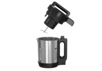 Olla Eléctrica para Sopa de 1.0L con Panel de Control LED, 7 Modos de Cocción, Protección Contra Hervido en Seco y Desbordamiento, Acero Inoxidable, Libre de BPA, para el Hogar