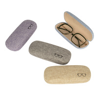 Fournisseur d'étuis à lunettes rigides à faible MOQ, boîte multicolores personnalisée avec logo pour la vente en gros, promotion