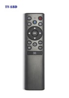 Télécommande Air Mouse vocale avec code fixe, gyroscope 6 axes, apprentissage IR pour ATV, Android TV Box, TV Stick, projecteur intelligent