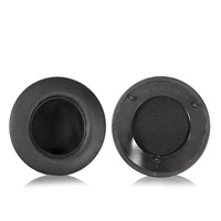 Coussinets d'oreille en cuir ManO'War Protein, antibruit, respirants, noirs, pour remplacement, kit de coussinets en mousse à mémoire de forme, coussinets pour casque