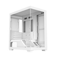 Nouvelle Arrivée 2026 Boîtier PC Mid Tower Panoramique Type Aquarium M-ATX Gaming Compatible Refroidissement Liquide 240mm et VGA 350mm En Stock