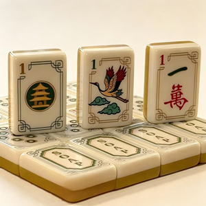 ชุดไพ่นกกระจอกหรูหราทันสมั<span class=keywords><strong>ย</strong></span> รุ่น Ginger Koi Mahjong-160 ชิ้น แบบสองชั้น ทำจากอะคริลิก พับเก็บได้ เป็นมิตรกับสิ่งแวดล้อม พกพาสะดวก ดีไซน์คลาสสิก ขัดเงาด้วยมือ เห<span class=keywords><strong>มา</strong></span>ะสำหรับใช้ในบ้าน - Product Image 1