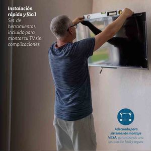 Supporto TV inclinabile per TV da 32 a 70 pollici fino a 45 kg Vesa 615 x 410 mm - Product Image 5