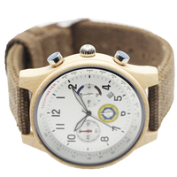 Montre sport chronographe personnalisable en tissu, style classique pour homme, style alpinisme