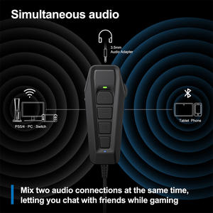 <span class=keywords><strong>USB</strong></span> double mode professionnel pour <span class=keywords><strong>carte</strong></span> <span class=keywords><strong>son</strong></span> de jeu <span class=keywords><strong>Bluetooth</strong></span> nouvel effet sonore 7.1 pour ordinateur portable et <span class=keywords><strong>carte</strong></span> <span class=keywords><strong>son</strong></span> <span class=keywords><strong>externe</strong></span> PS4/PS5 - Product Image 4