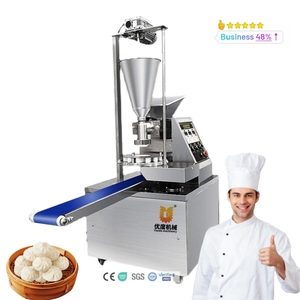 Máquina Automática para Hacer Dumplings y Bollos Pequeños, Máquina de Baozi con Motor para Dim Sum, Bollos Rellenos al Vapor, Bao y Momo Dimsum - Product Image 1