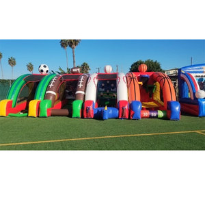 Juego de lanzamiento de anillo inflable comercial 4 en 1 Juegos Deportivos juegos inflables para niños - Product Image 4