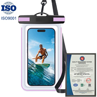 Funda Impermeable IPX8 de Alta Calidad para Teléfono Móvil, Bolsa de PVC Universal para Celular