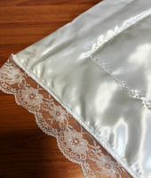 Couverture funéraire en satin XZR-130 Europe, couette intérieure pour cercueil et doublure de cercueil, couverture de corps, accessoires de cercueil