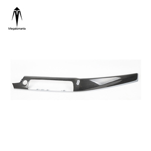 Applicable à pour <span class=keywords><strong>BMW</strong></span> F10 F18 modifié intérieur en fibre de carbone garniture de porte en fibre de carbone tableau de bord de commande central - Product Image 2