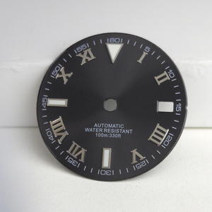Cadran de montre personnalisé en laiton Sunburst de 29 mm pour mouvement NH35 avec logo sur mesure - Product Image 1
