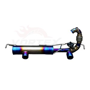 Sistema de escape ligero de alto rendimiento Vortex de titanio con válvulas para Smart W453 1.0 0.9T - Product Image 2