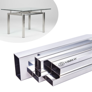 Ống Thép Không Gỉ Giá Xuất Xưởng Ống Rỗng 316 304 201 Ống Thép Không Gỉ Vuông Ống Hàn Thép Không Gỉ - Product Image 1