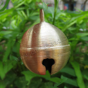 Grandi dimensioni 30/40/50 millimetri rotonda in ottone campana per gli animali domestici e animali - Product Image 2