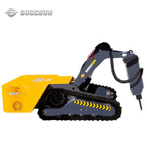 Breaker Hammer Mini Control remoto inalámbrico <span class=keywords><strong>Skid</strong></span> <span class=keywords><strong>Steer</strong></span> Loader con múltiples accesorios Electric Crawler Loader RC - Product Image 3