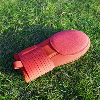 Gant de protection pour le poignet en néoprène durable, réglable et respirant, pour le baseball, rouge, pour glissades