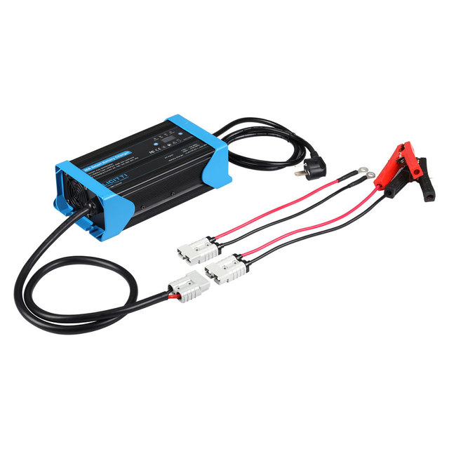 Battery Accessories 30A Auto Charging Solar Powered 24V/12V 5A-30A Trickle Charger with 70% Efficiency