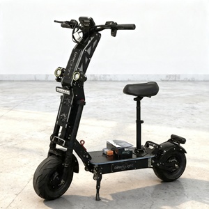 USA Stock DDP Shipping Geofought G14 E Scooter 72V 10000W 13 Inch on Road Tire Long Range 50-70 Mile Electric Scooter Stand - Product Image 1