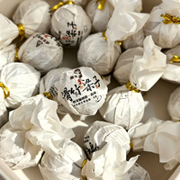 Thé Pu-erh Dragon Pearl Sheng artisanal de qualité supérieure, issu de théiers anciens, en boîte métallique, vente en gros, directement de l'usine