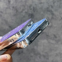 Luxe Sans Fil Charge Transparent Magnétique Pare-chocs Paillettes Téléphone étui pour iphone 16 15 14 13 12 11 Pro Max 16 Plus