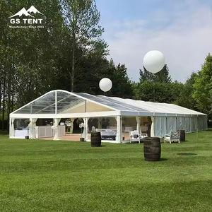 Tentes de réception de mariage blanches à toit en arche pour 1000 personnes, pour les funérailles - Product Image 2