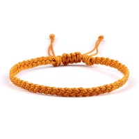 Nouveau bracelet bohème coloré tressé à la main pour la plage et le surf, polyvalent et ajustable