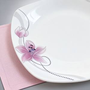 Juego de Vajilla Moderno y Duradero de Opalware HARVIT - Diseño Cuadrado de 4 Piezas, Apto para Lavavajillas - Product Image 3